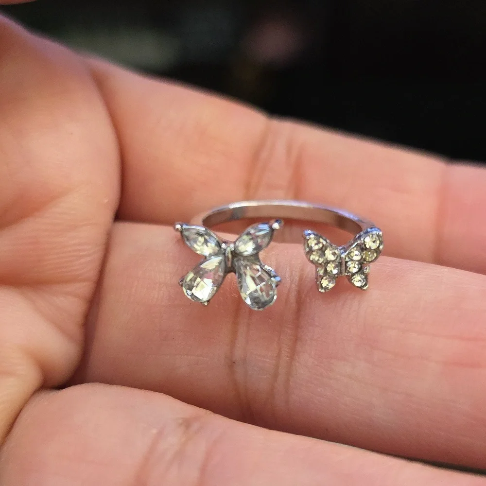 Butterfly Adjustable Ring